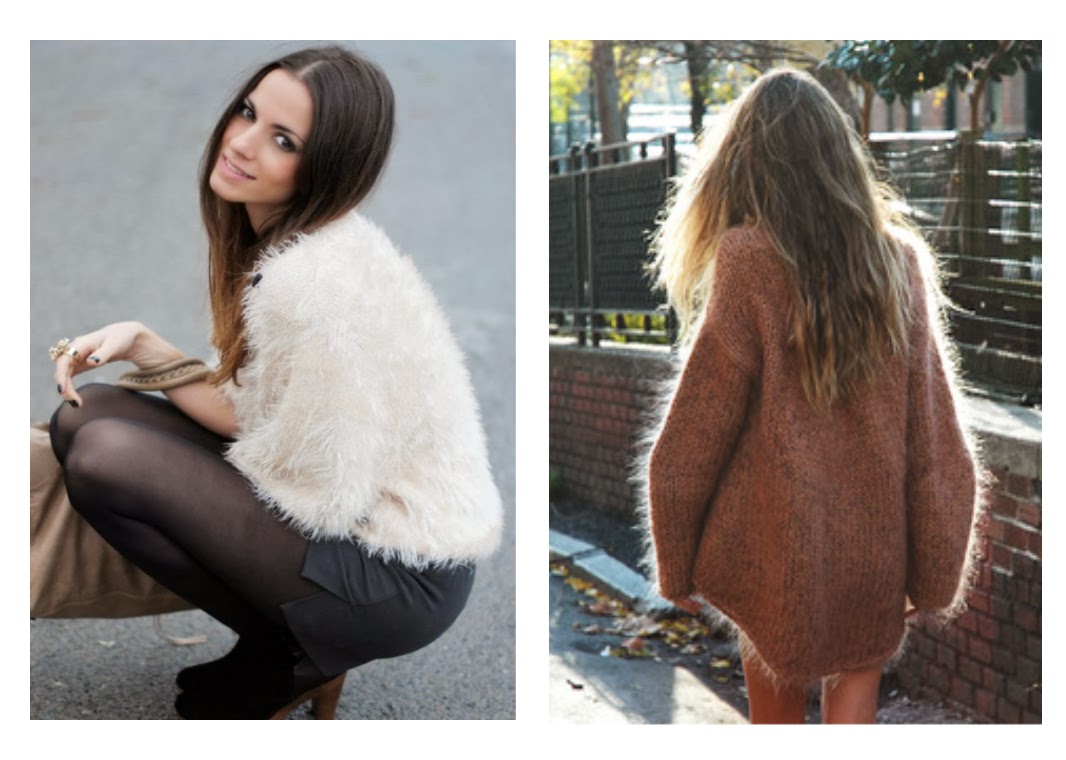 French Allure: Fall Fashion Obsession: The fuzzy sweater